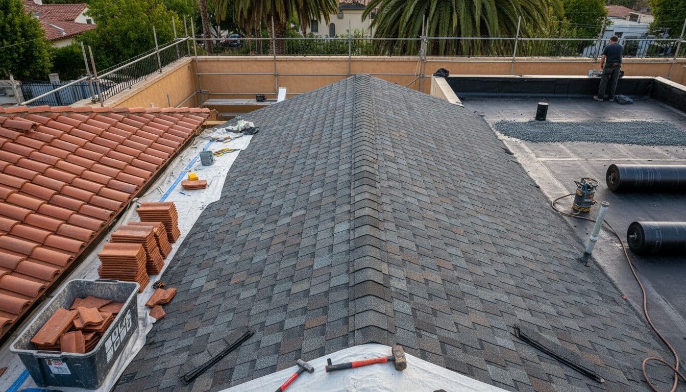 Roofing Service — Glendale — Hollywood Contractor Corp