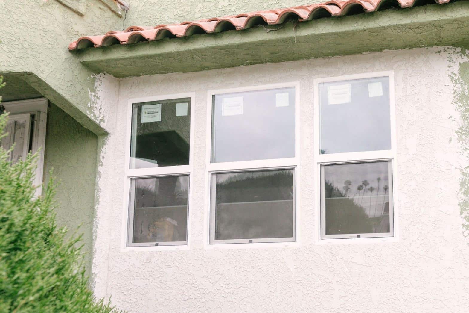 Completed siding and stucco work at Hollywood Contractor Corp