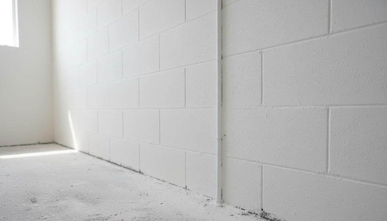 Completed foundation crack repair work at Hollywood Contractor Corp