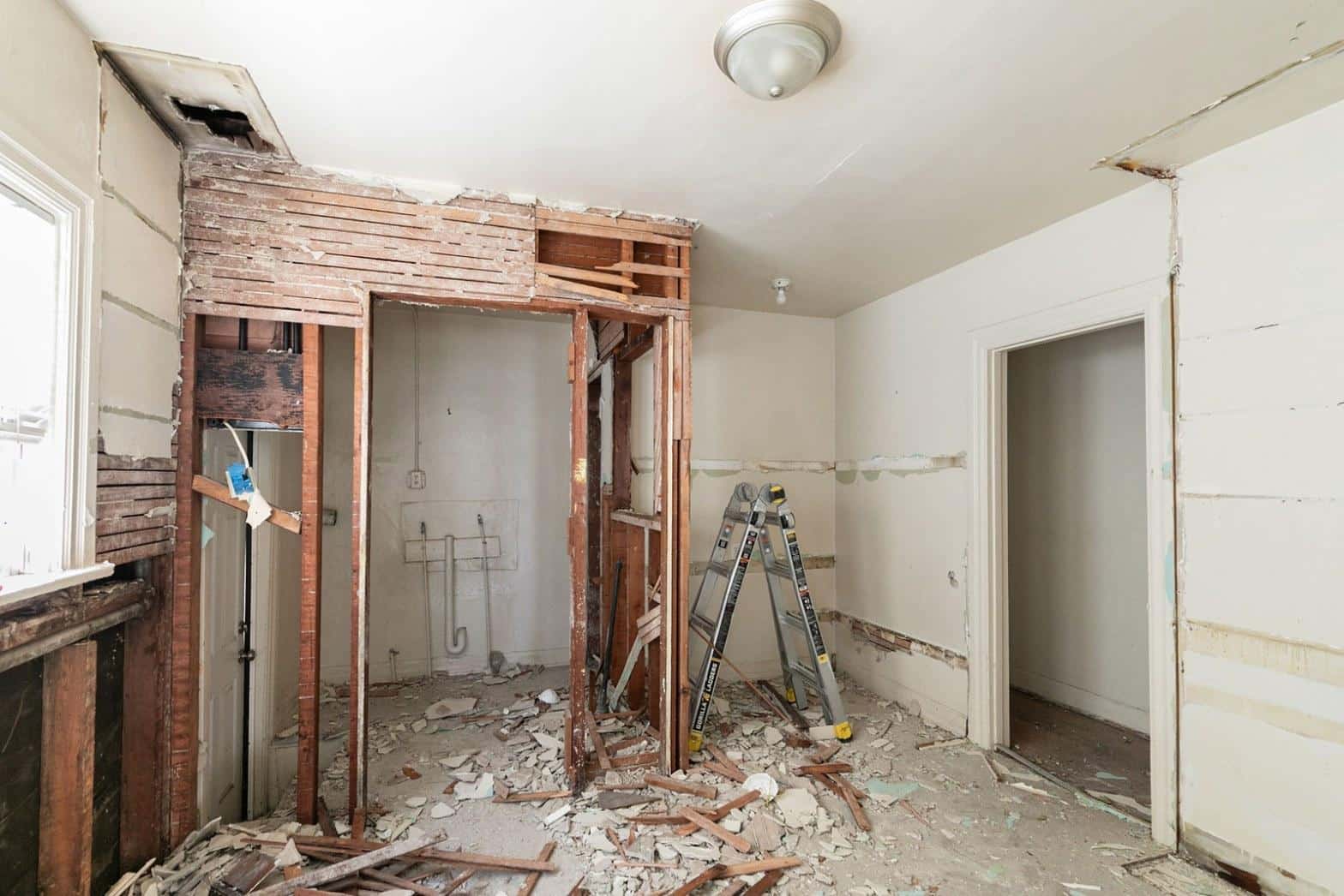 Completed home remodeling work at Hollywood Construction Corp