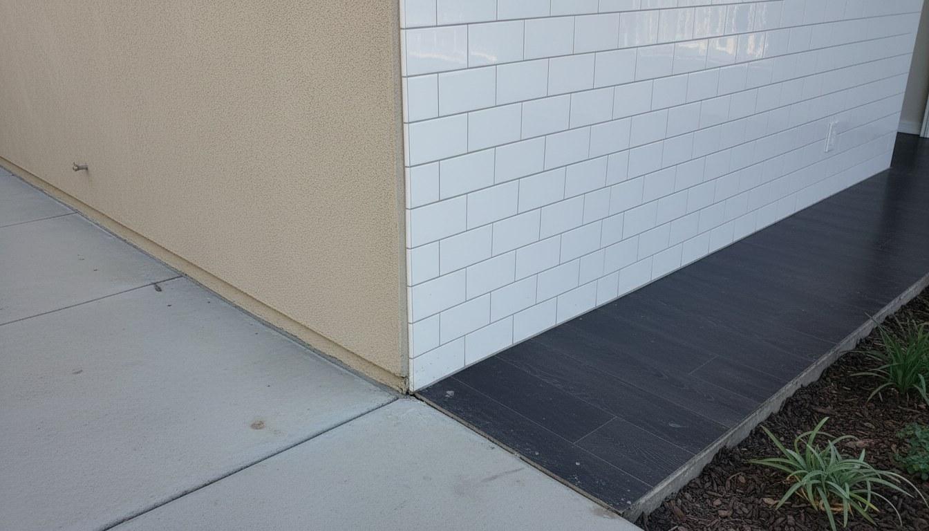 Completed foundation repair work at Hollywood Contractor Corp