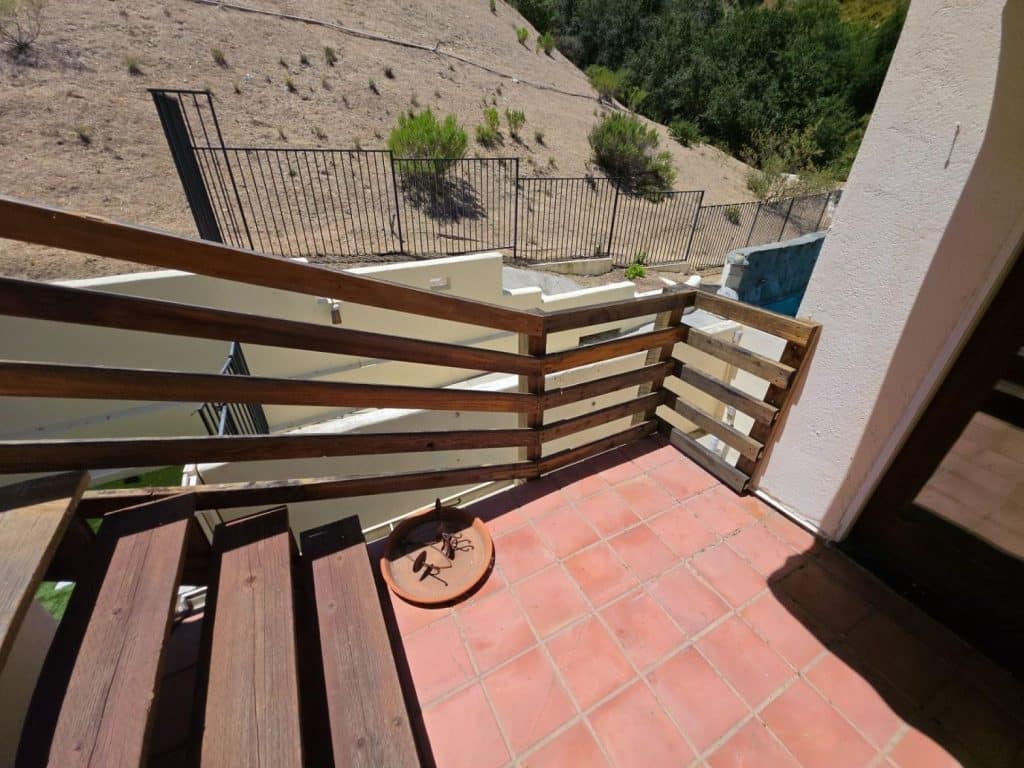 Completed deck and patio construction work at Hollywood Contractor Corp