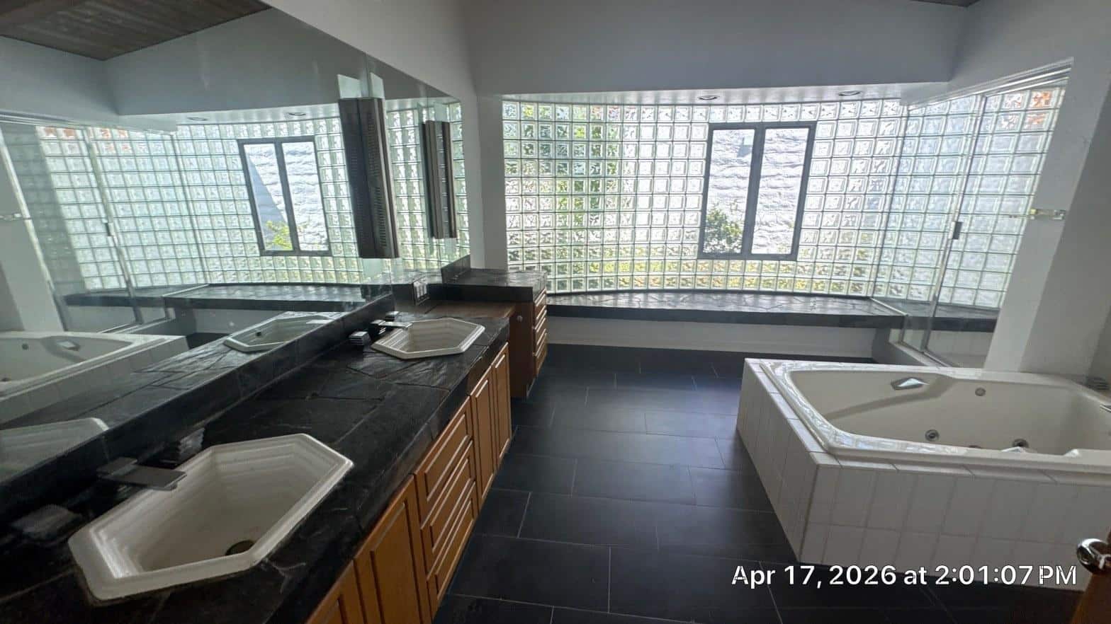 Completed bathroom remodel work at Hollywood Contractor Corp