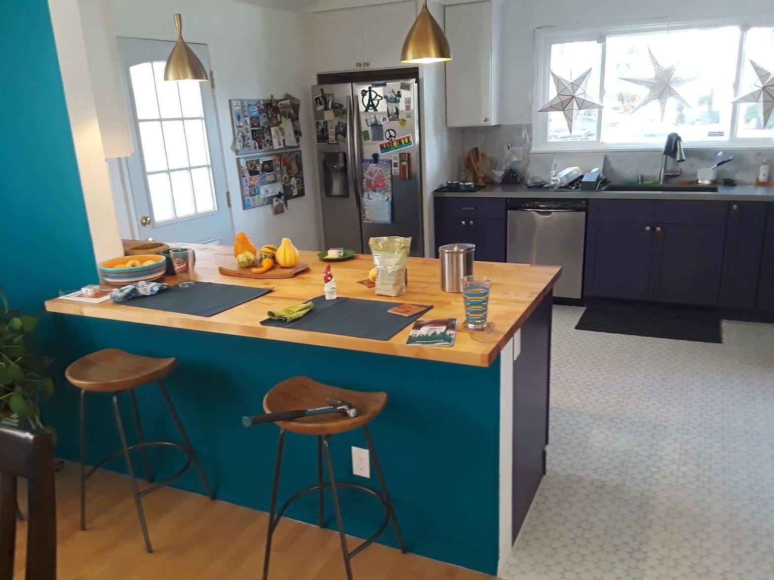 Completed kitchen remodel work at Hollywood Contractor Corp