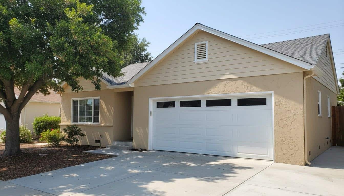 Completed siding and stucco work at Hollywood Contractor Corp
