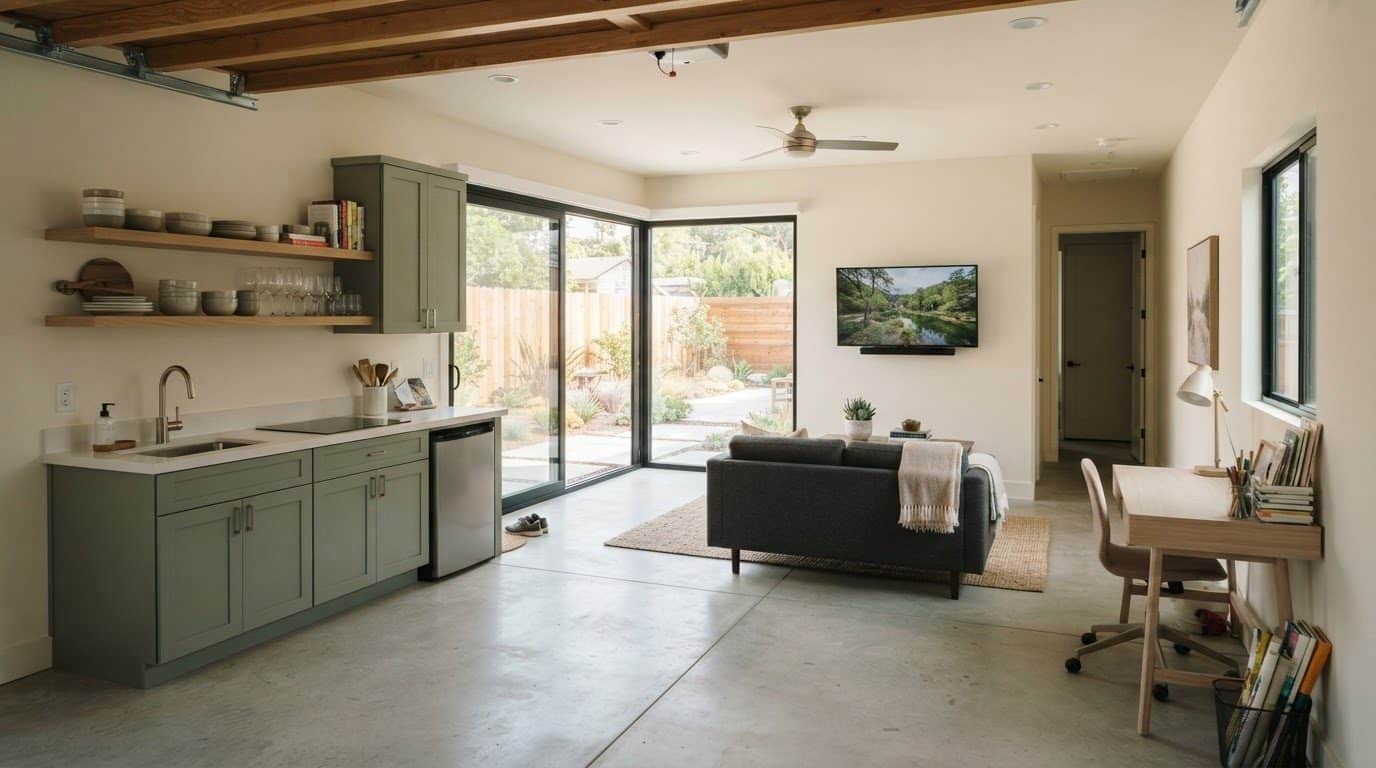 Interior Finishes That Make a Converted Garage a Real Home — Los Angeles — Hollywood Contractor Corp Interior Finishes That Make a Converted Garage a Real Home — Los Angeles — Hollywood Contractor Corp