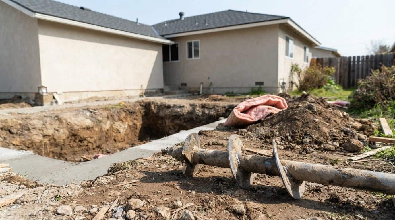 Helical Piers vs. Concrete Piers: Which Foundation Repair Method Is Right for Your Home?