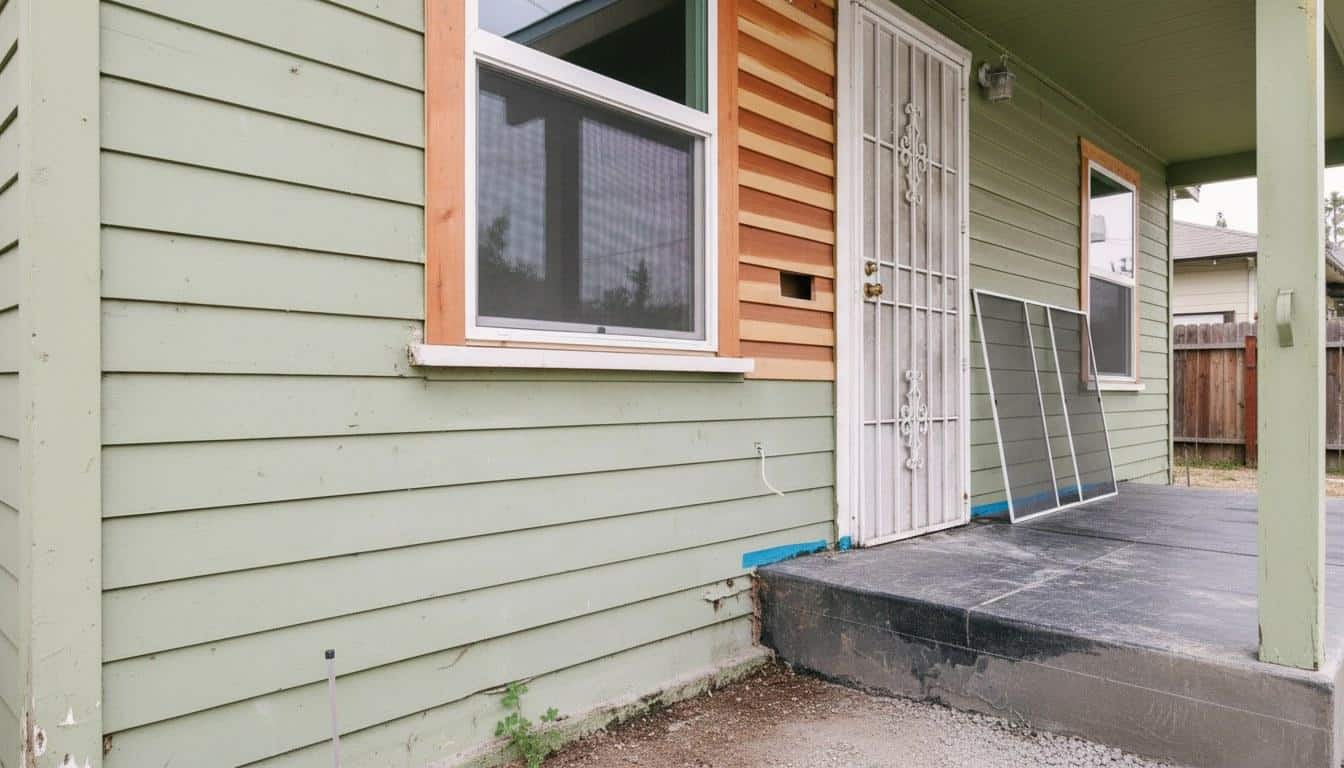 Completed foundation repair work at Hollywood Contractor Corp