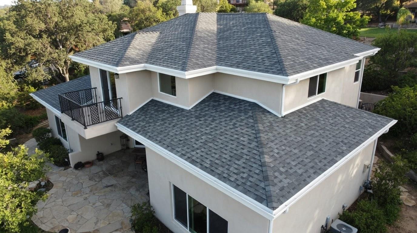 Completed roof installation and replacement work at Hollywood Contractor Corp