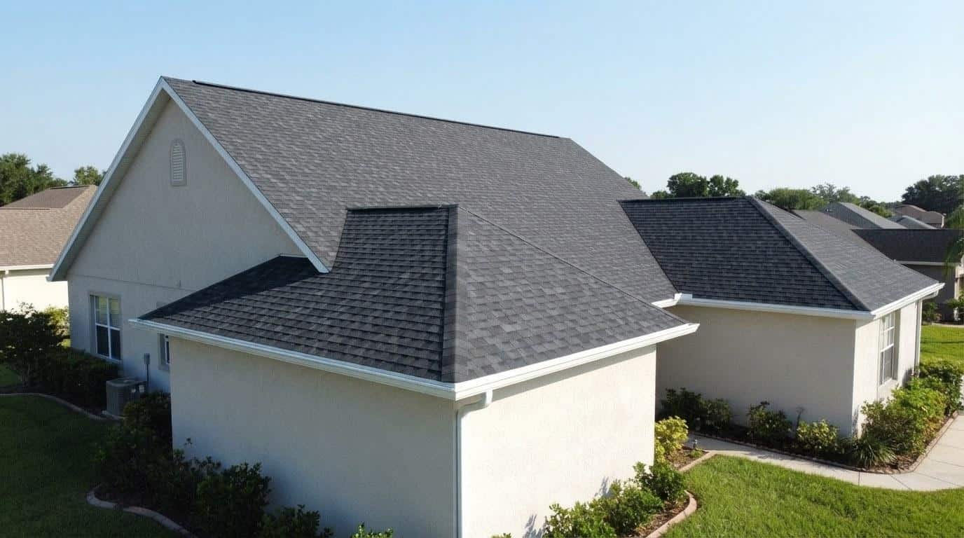 Completed roof installation and replacement work at Hollywood Contractor Corp