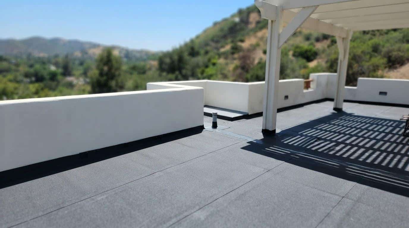 Completed roof installation and replacement work at Hollywood Contractor Corp