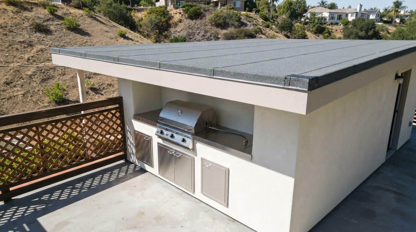 Completed roof installation and replacement work at Hollywood Contractor Corp